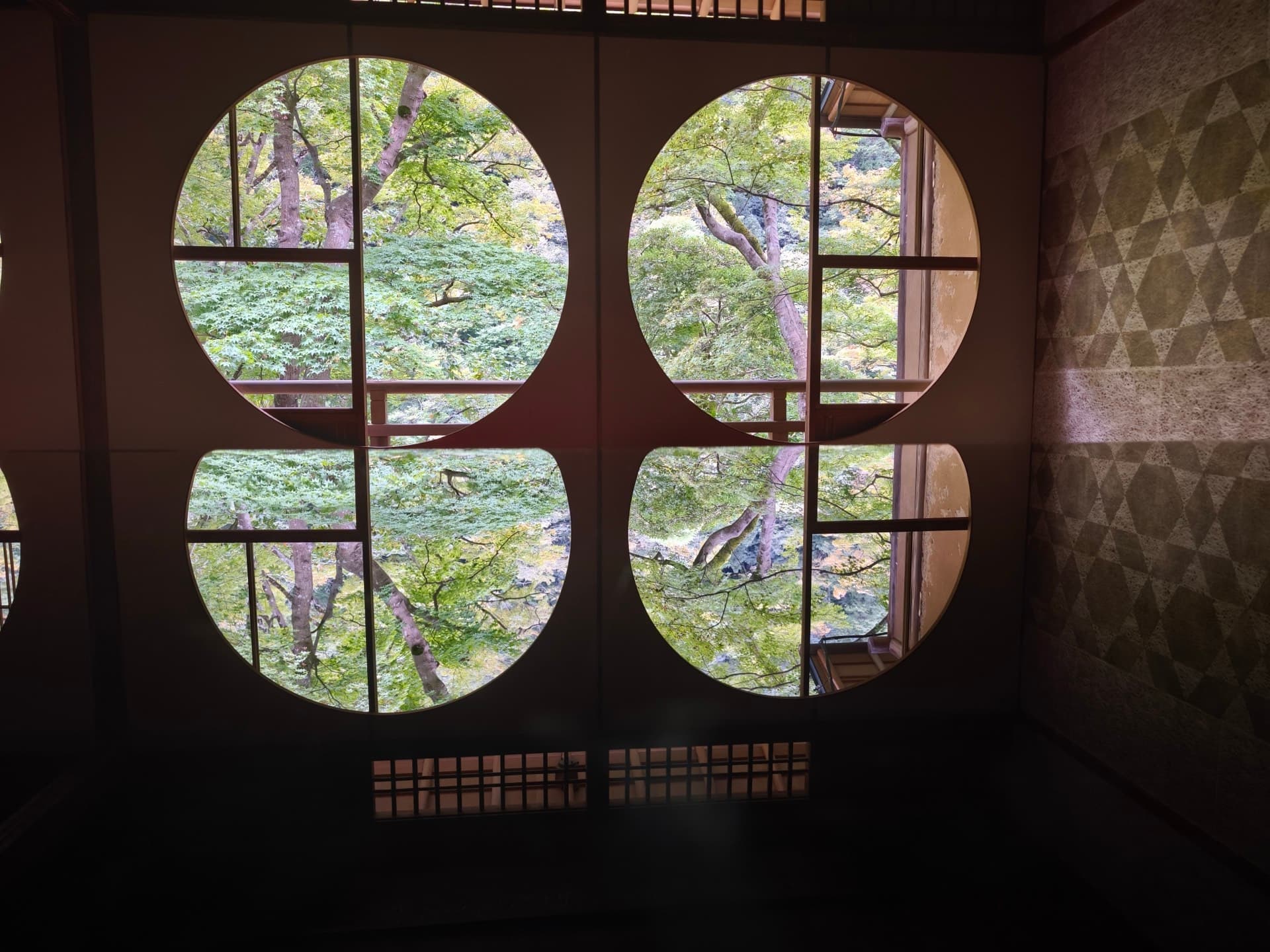 Kyoto traditional street with temple